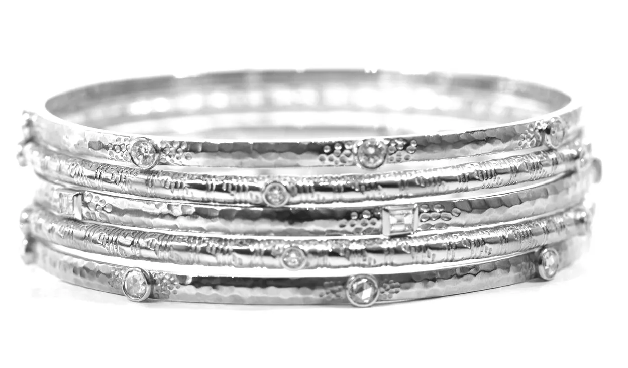 Sarah's award-winning stacking bangles