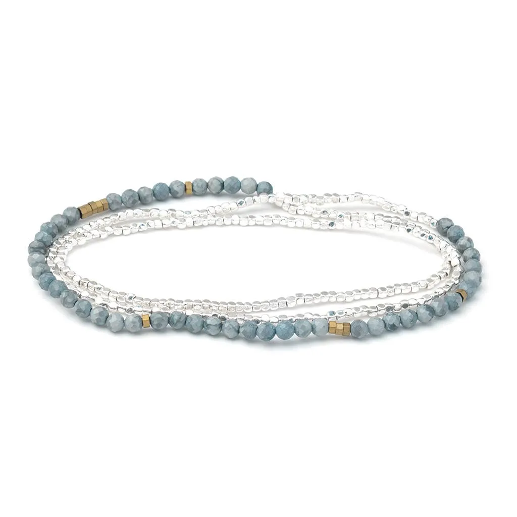 Scout Delicate Wrap - Blue Howlite