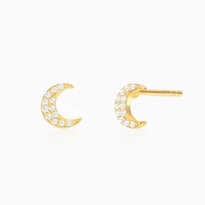 Sterling Silver Hypoallergenic 18k Gold Plated Stud Earrings