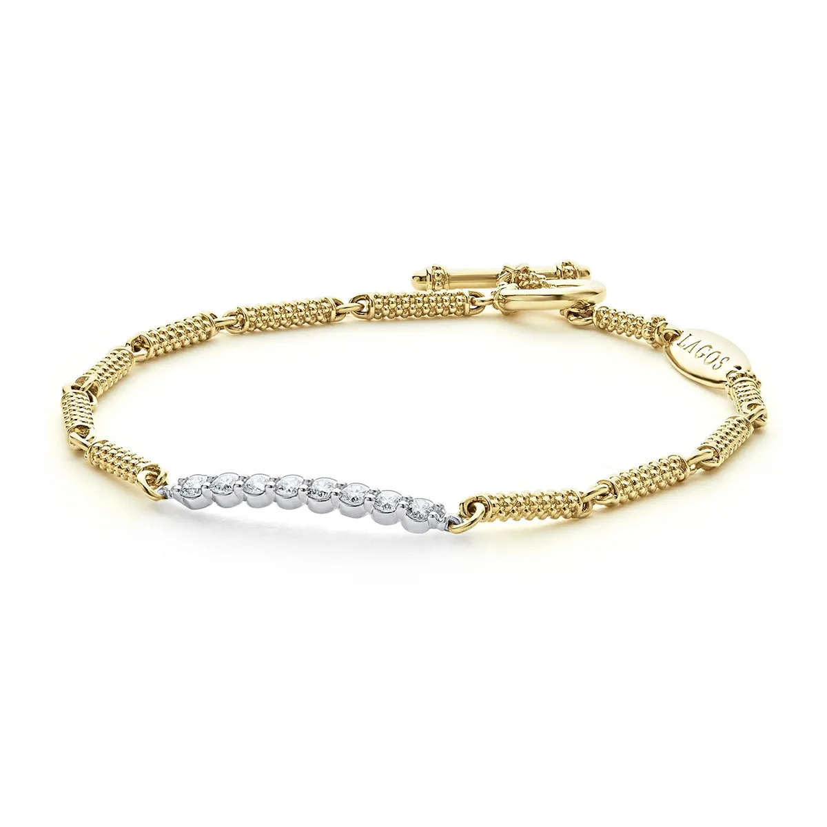 Superfine Diamond Link Bracelet