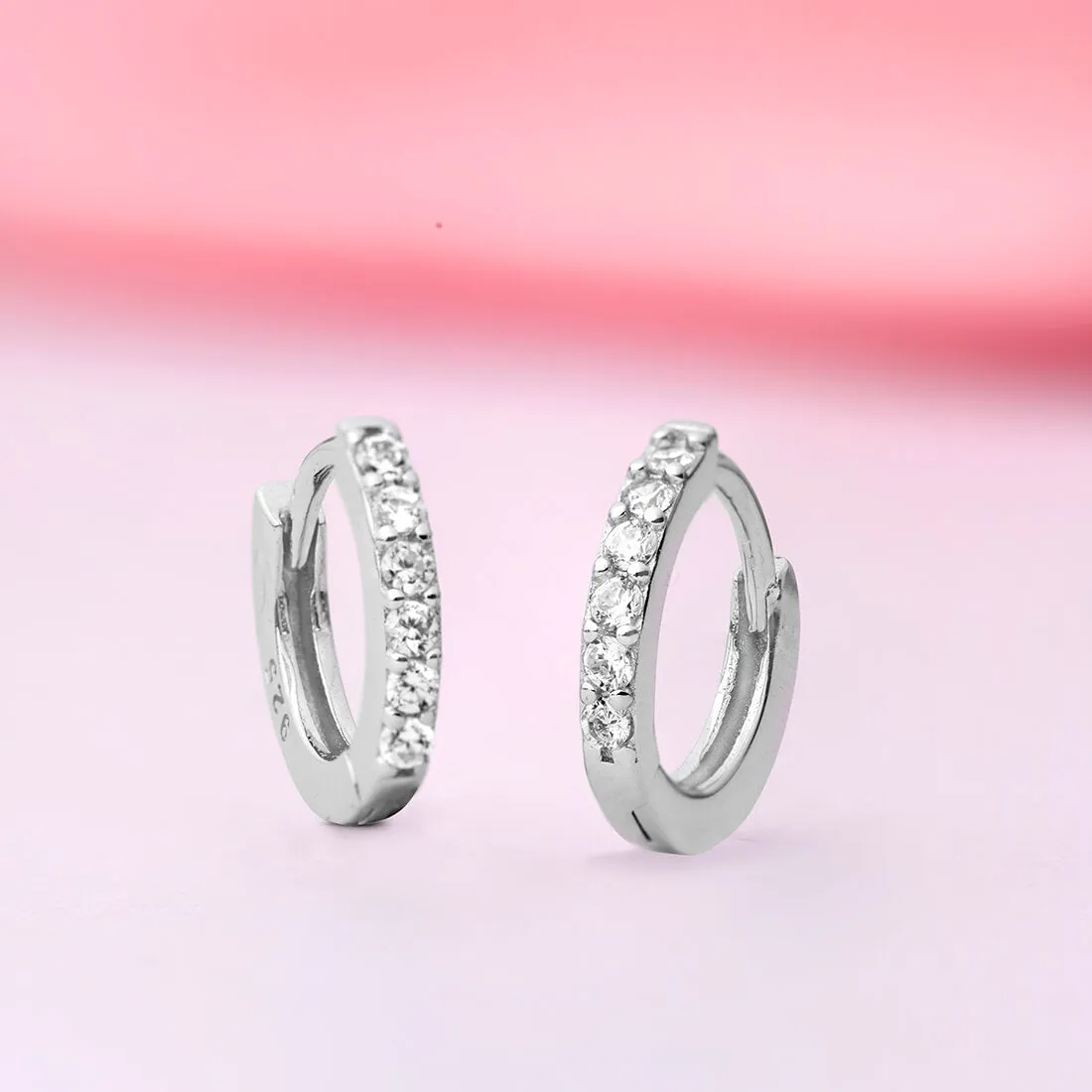 The Classic Moment Hoop 925 Silver Earrings