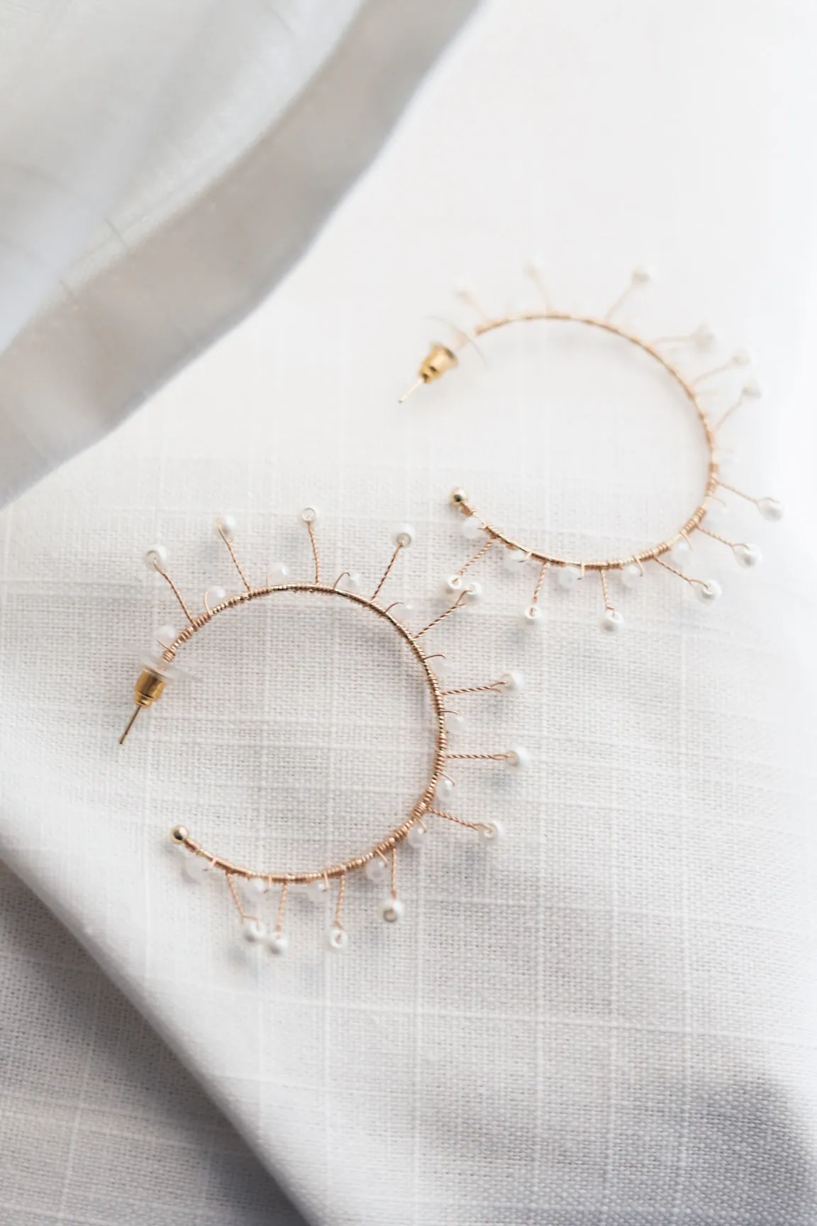 The Jules Pearl Hoops