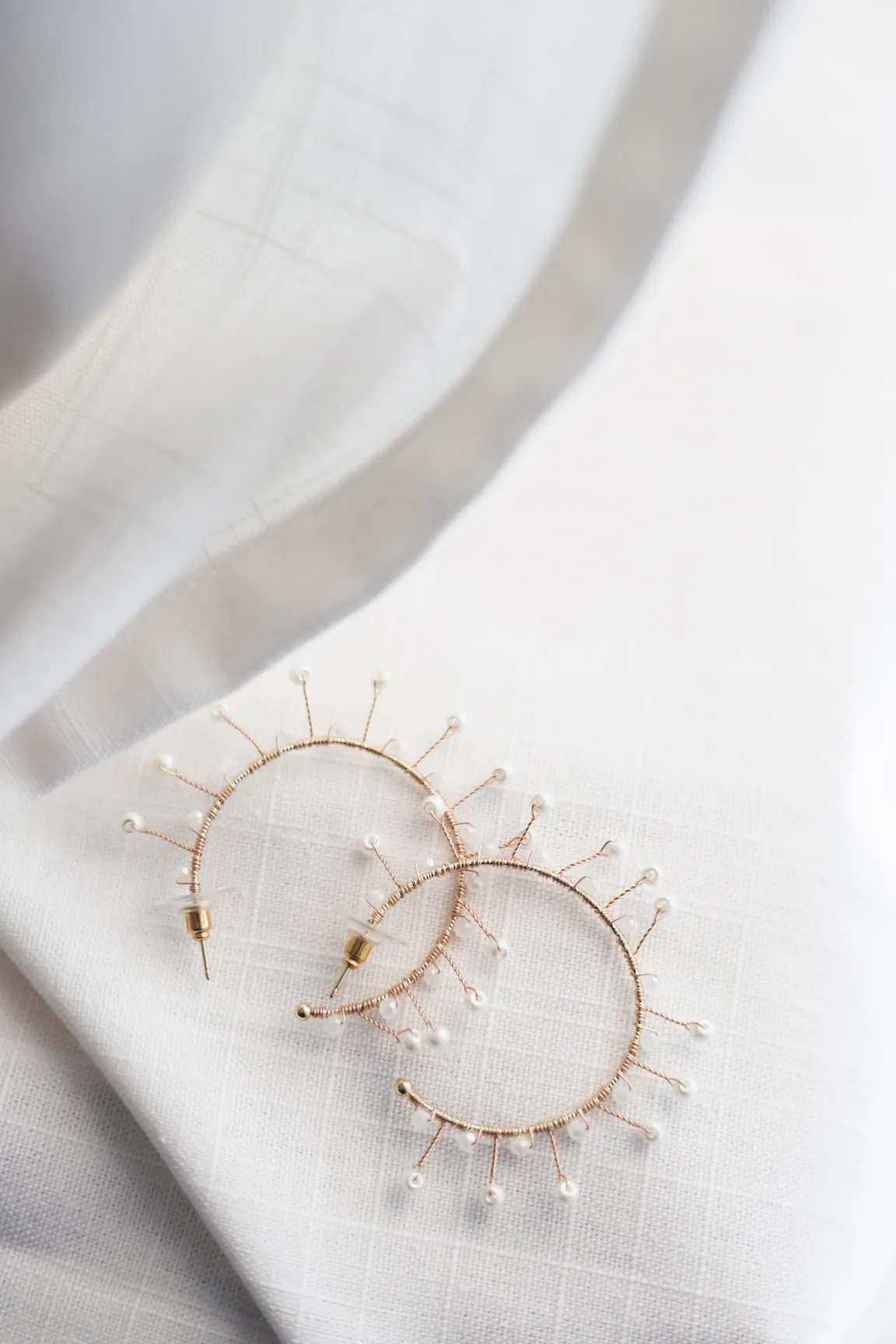 The Jules Pearl Hoops