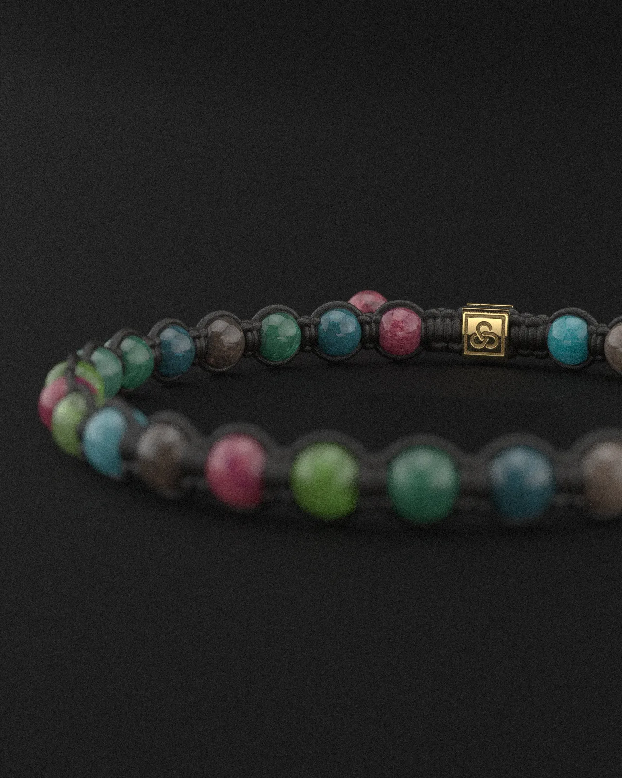 Tourmaline Bracelet 6mm | Knot