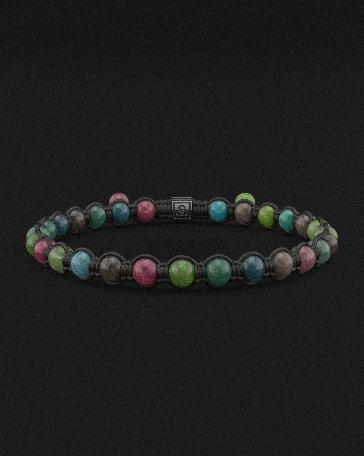 Tourmaline Bracelet 6mm | Knot