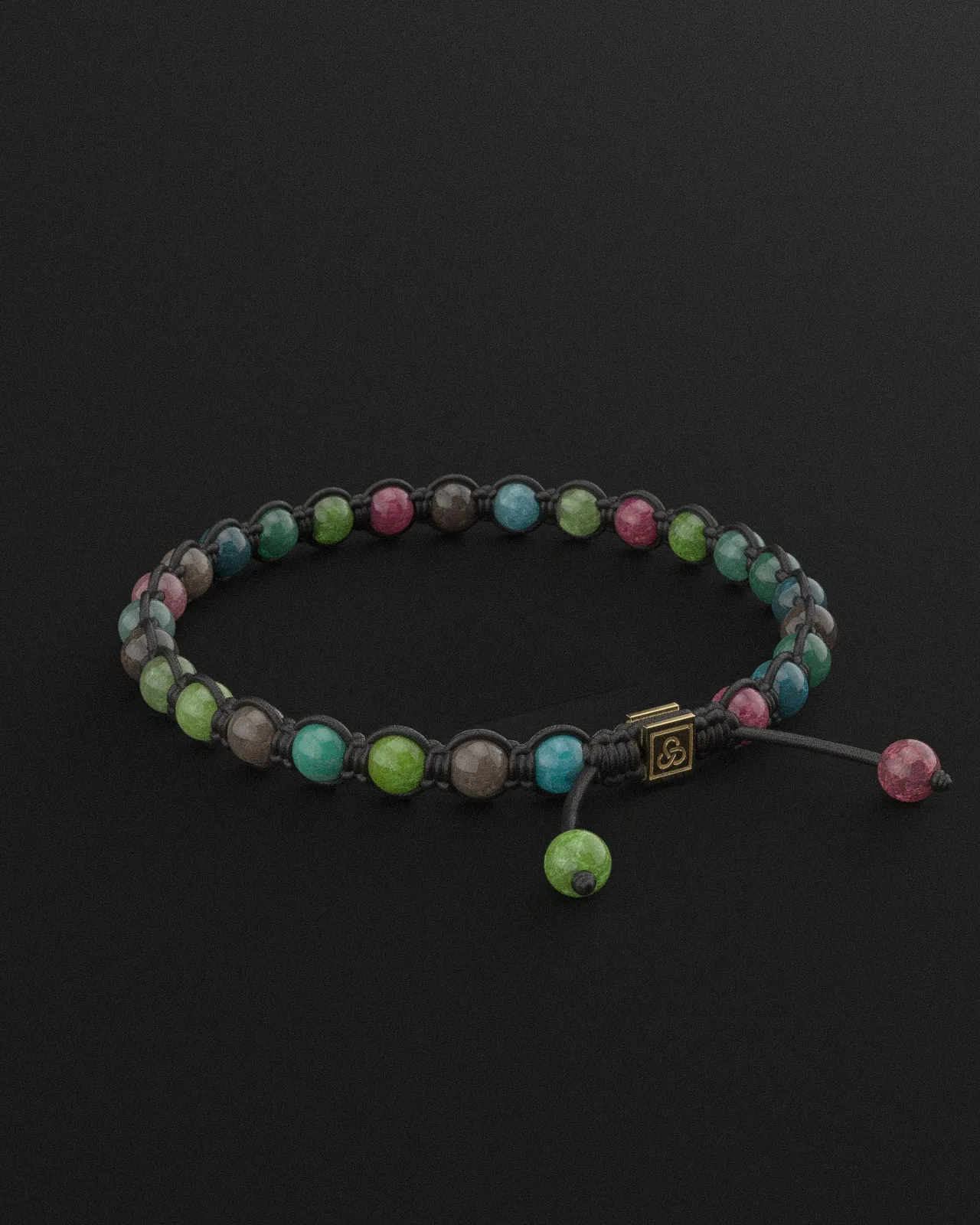 Tourmaline Bracelet 6mm | Knot