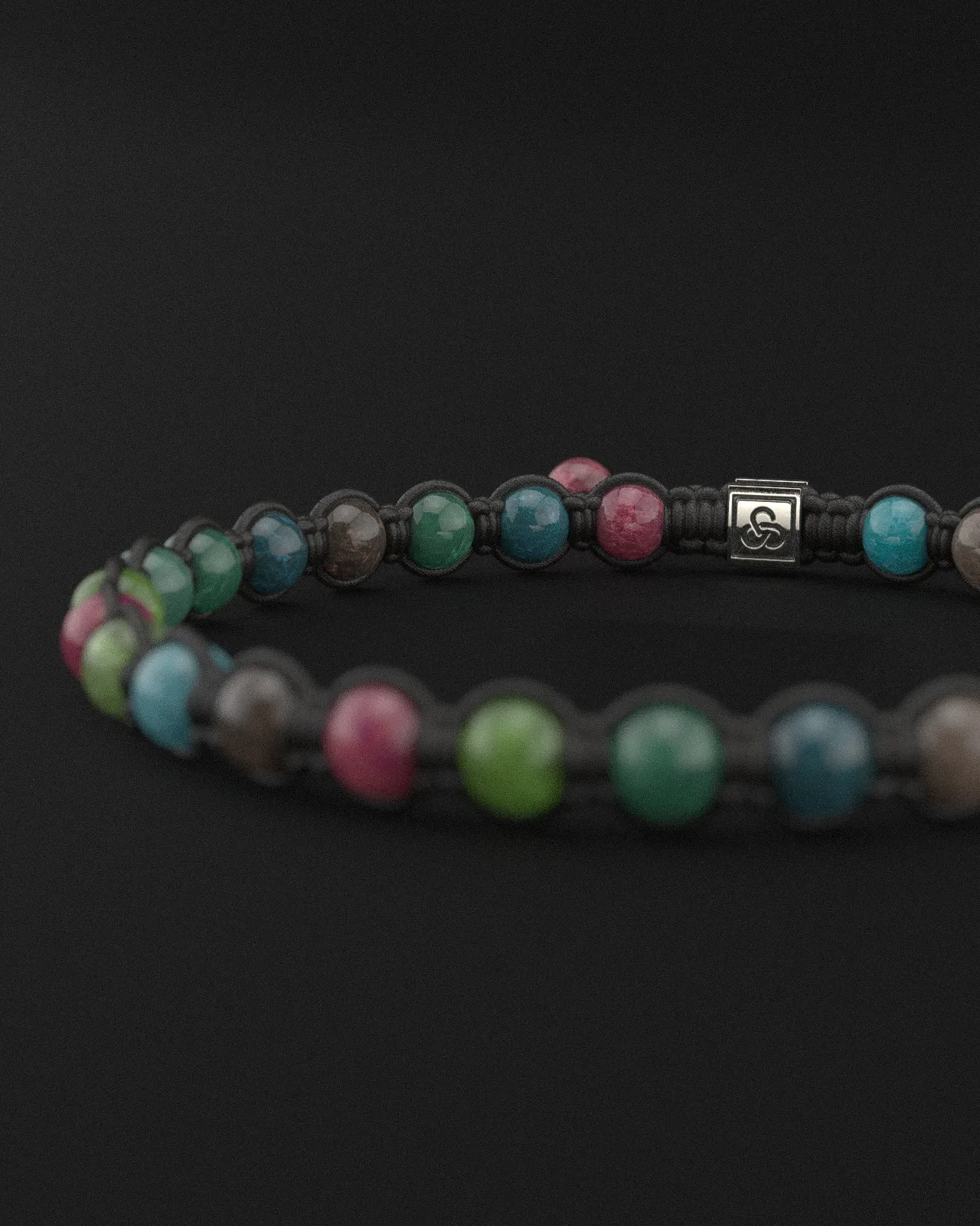 Tourmaline Bracelet 6mm | Knot