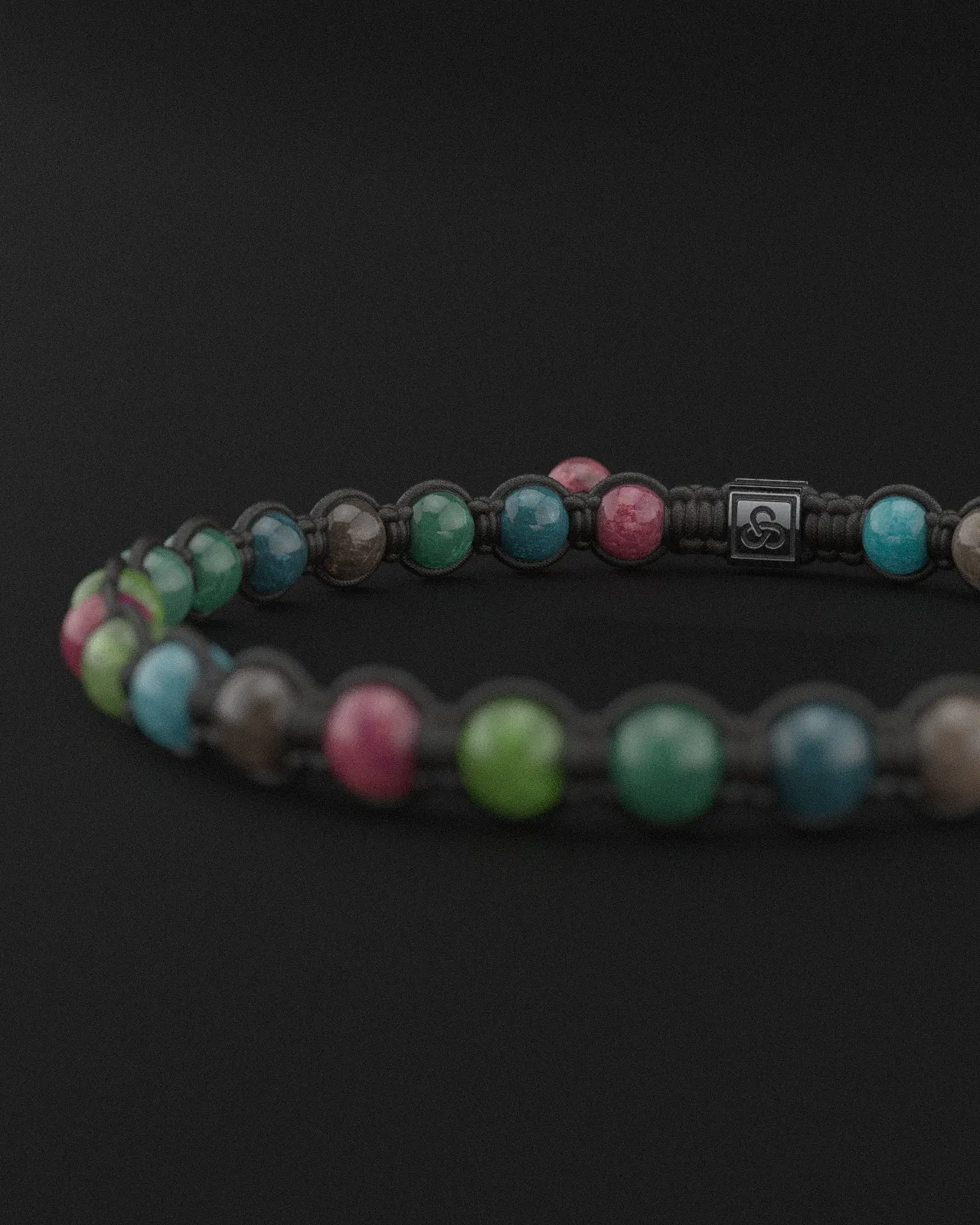 Tourmaline Bracelet 6mm | Knot