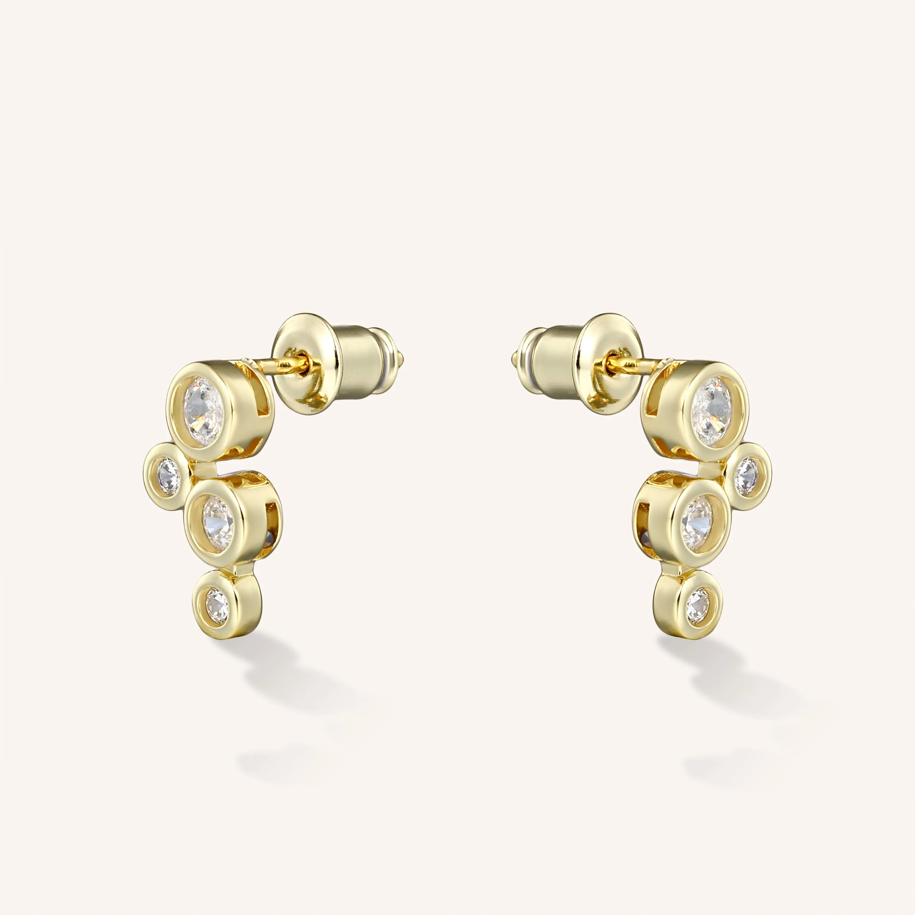 Twinkle Crystal Stud Earrings