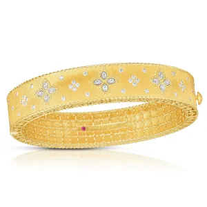 Venetian Princess Satin Diamond Bangle