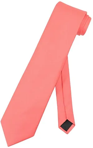 Vesuvio Napoli Necktie - Coral