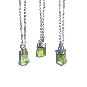 Vika, Peridot Necklace