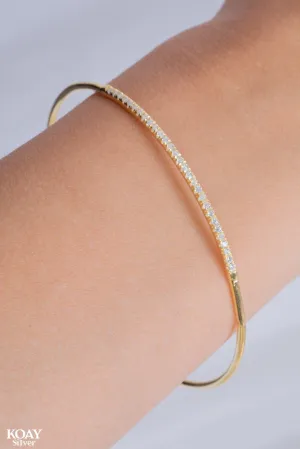 Zircon Bangle (09-GP)